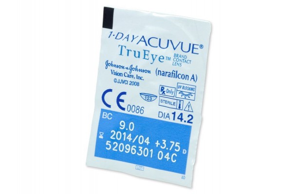 1-Day Acuvue TruEye Μυωπίας Υπερμετρωπίας Ημερήσιοι (180 φακοί)