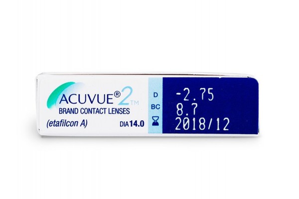 Acuvue 2 Μυωπίας Υπερμετρωπίας Δεκαπενθήμεροι (6 φακοί)