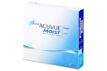 1-Day Acuvue Moist Μυωπίας Υπερμετρωπίας Ημερήσιοι (90 φακοί)