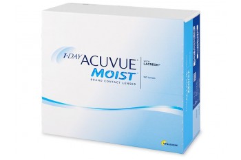 1-Day Acuvue Moist Μυωπίας Υπερμετρωπίας Ημερήσιοι (180 φακοί)