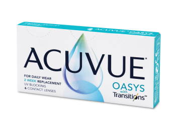 Acuvue Oasys with Transitions Δεκαπενθήμεροι (6 φακοί)