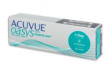 Acuvue Oasys 1-Day with HydraLuxe Μυωπίας Υπερμετρωπίας Ημερήσιοι (30 φακοί)