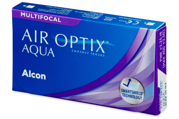 Air Optix Aqua Multifocal Πολυεστιακοί Μηνιαίοι (6 φακοί)