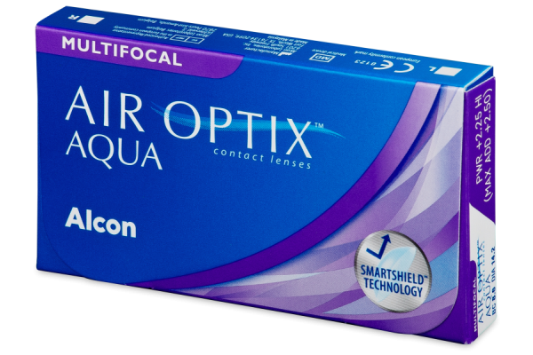 Air Optix Aqua Multifocal Πολυεστιακοί Μηνιαίοι (3 φακοί)