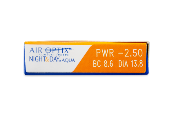 Air Optix Night & Day Aqua Μυωπίας Υπερμετρωπίας Μηνιαίοι (6 φακοί)