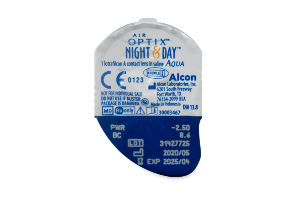 Air Optix Night & Day Aqua Μυωπίας Υπερμετρωπίας Μηνιαίοι (3 φακοί)