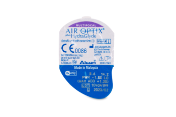 Air Optix plus HydraGlyde Multifocal Πολυεστιακοί Μηνιαίοι (6 φακοί)