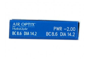 Air Optix Plus Hydraglyde Μυωπίας Υπερμετρωπίας Μηνιαίοι (3 φακοί)