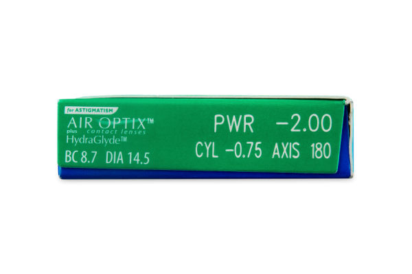 Air Optix Plus HydraGlyde for Astigmatism Αστιγματικοί Μηνιαίοι (3 φακοί )