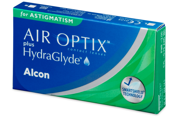 Air Optix Plus HydraGlyde for Astigmatism Αστιγματικοί Μηνιαίοι (3 φακοί )