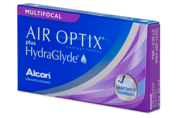 Air Optix plus HydraGlyde Multifocal Πολυεστιακοί Μηνιαίοι (3 φακοί)
