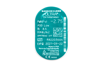 Bausch & Lomb Ultra for Astigmatism Αστιγματικοί Μηνιαίοι (6 φακοί)