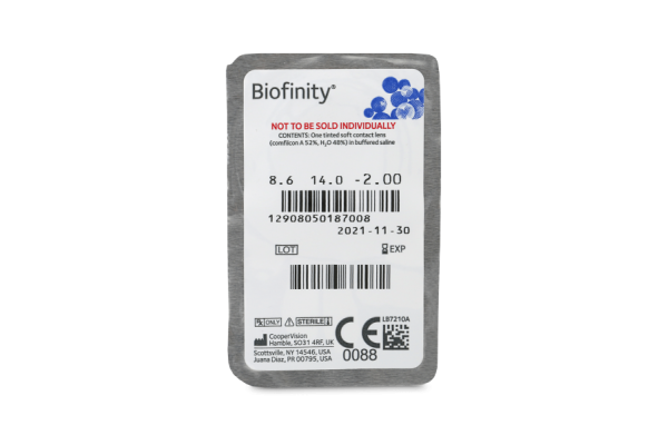 Biofinity Μυωπίας Υπερμετρωπίας Μηνιαίοι (6 φακοί)