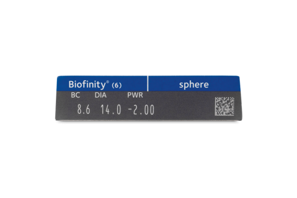 Biofinity Μυωπίας Υπερμετρωπίας Μηνιαίοι (6 φακοί)