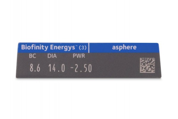 Biofinity Energys Μυωπίας Υπερμετρωπίας Μηνιαίοι (3 φακοί)