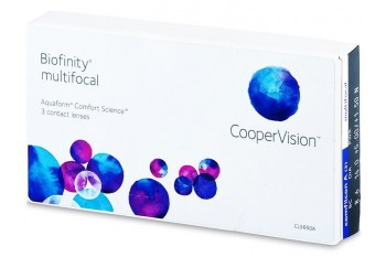 Biofinity Multifocal Πολυεστιακοί Μηνιαίοι (3 φακοί)