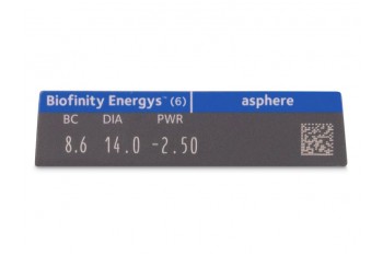 Biofinity Energys Μυωπίας Υπερμετρωπίας Μηνιαίοι (6 φακοί)