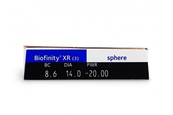 Biofinity XR Μυωπίας Υπερμετρωπίας Μηνιαίοι (3 φακοί)