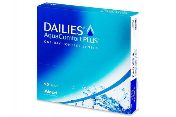 Dailies AquaComfort Plus Μυωπίας Υπερμετρωπίας Ημερήσιοι (90 φακοί)