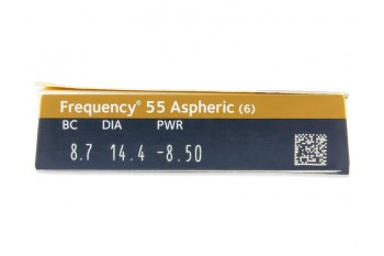 Frequency 55 Aspheric Μυωπίας Υπερμετρωπίας Μηνιαίοι (6 φακοί)