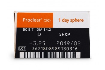 Proclear 1 Day Μυωπίας Υπερμετρωπίας Ημερήσιοι (30 φακοί)