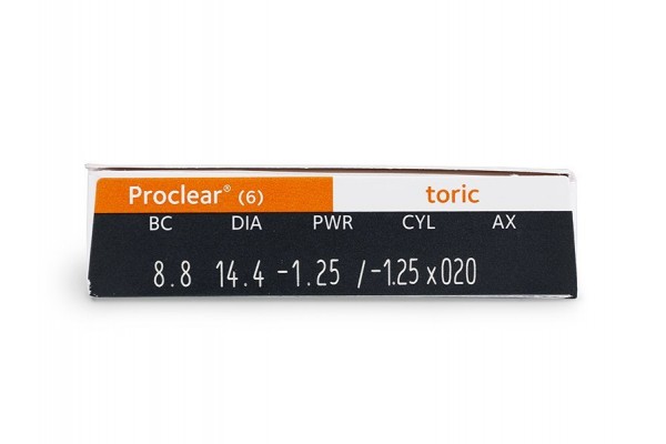 Proclear Toric Αστιγματικοί Μηνιαίοι (6 φακοί)