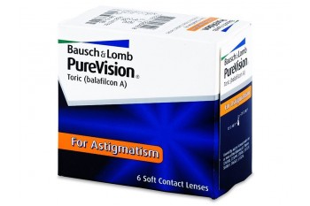 Purevision Toric Αστιγματικοί Μηνιαίοι (6 φακοί)