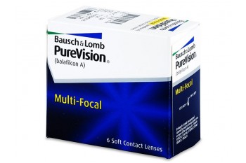 PureVision Multifocal Πολυεστιακοί Μηνιαίοι (6 φακοί)