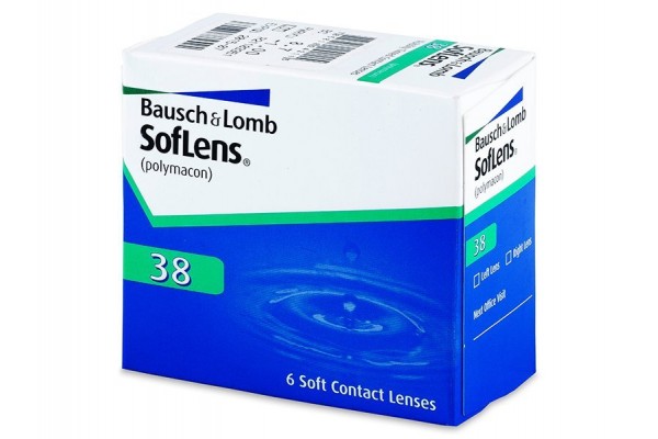 Soflens 38 Μυωπίας Μηνιαίοι (6 φακοί)