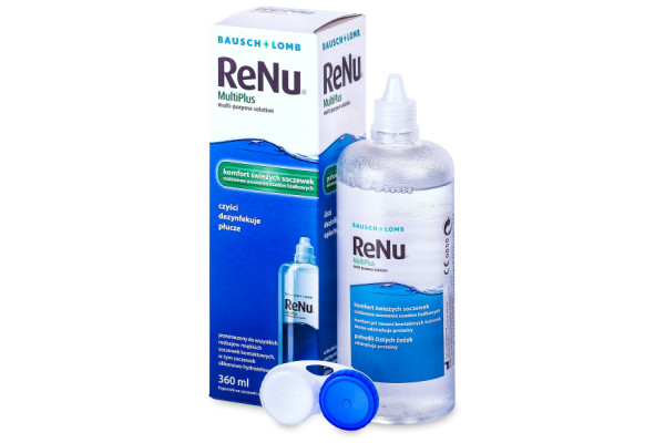 Υγρό ReNu MultiPlus 360ml με θήκη