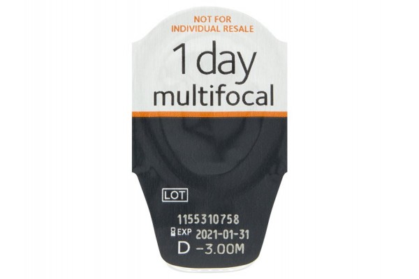 Proclear 1 Day Multifocal Πολυεστιακοί Ημερήσιοι (30 φακοί)